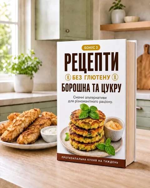 Рецепти без глютену, борошна та цукру