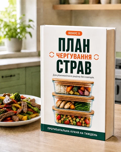 План чергування страв